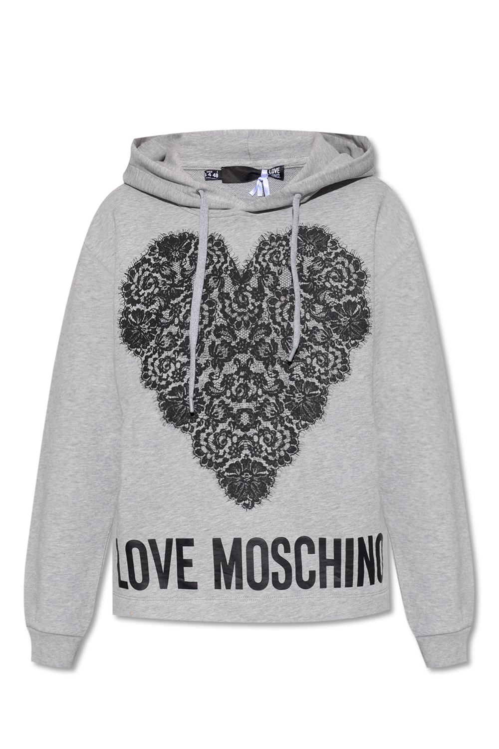 Love moschino hoodie sale online